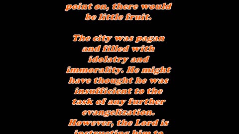 The Book of Acts 18:9 - Daily Bible Verse Commentary