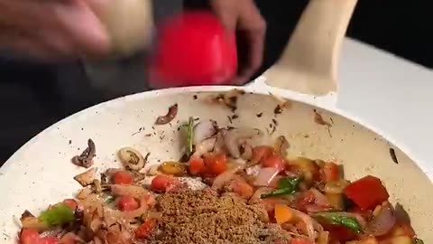 Egg Pepper dish