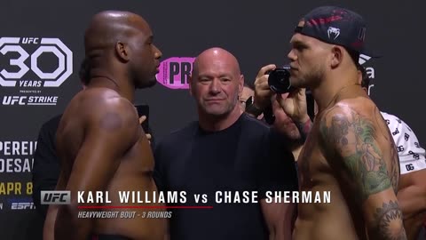 UFC 287: Final Faceoffs