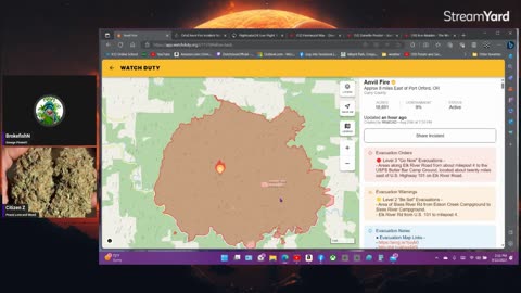 Chilling & Chatting! fire info.