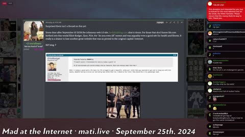 bodybuilding dot com shuts down - Mad at the Internet (Septembet 24, 2024)