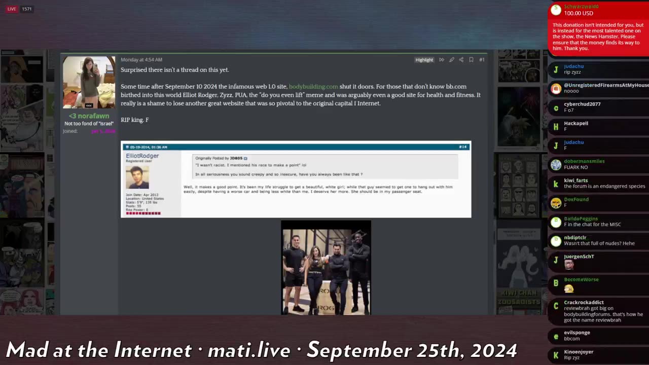 bodybuilding dot com shuts down - Mad at the Internet (Septembet 24, 2024)
