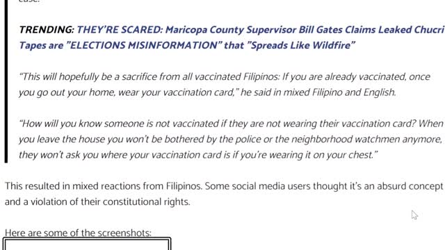 Philippines To Roll Out Wearable Vaccine Passes 🟠⚪🟣The NPC Show