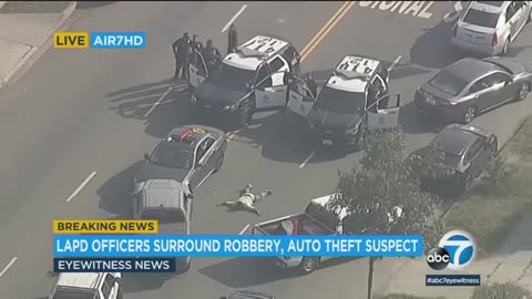 Good Samaritan Ends Police Chase, Suspect Flips Out of Car