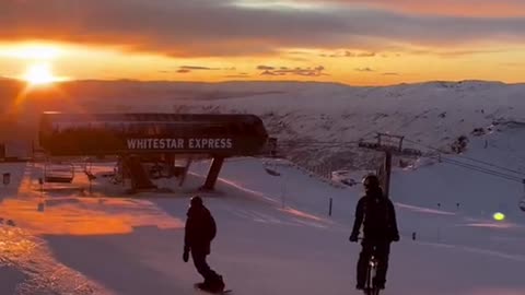 Sunrise ski 🎿