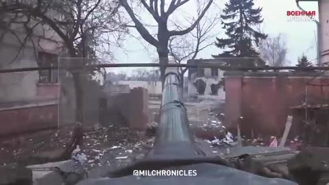 Russian T-72B3M in Mariupol