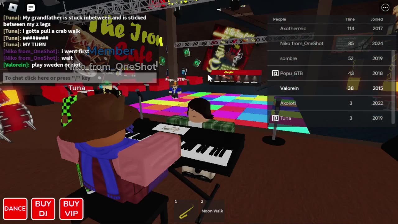 Roblox: The Iron Cafe gameplay