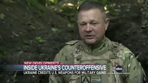 Ukraine credits amrican millitary