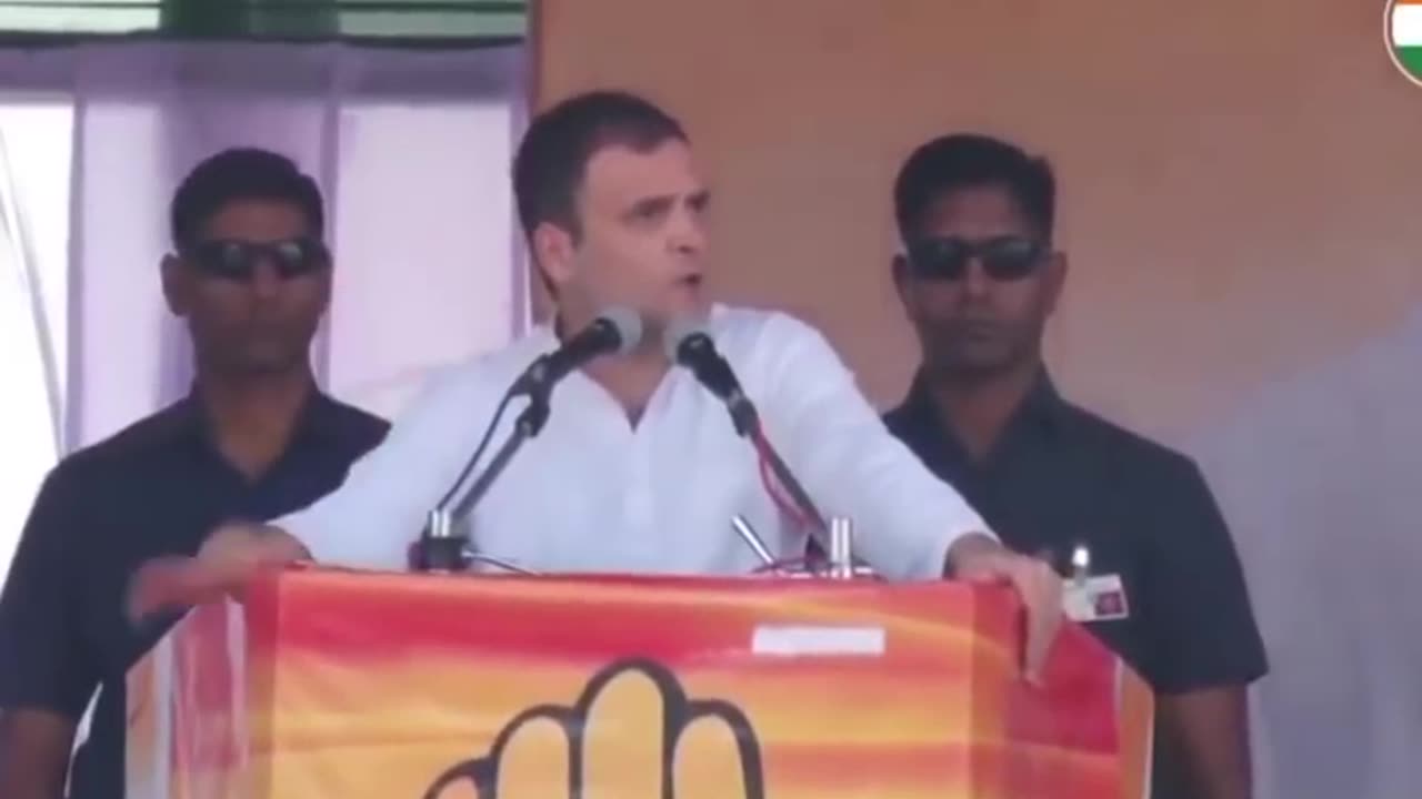 Rahul Gandhi's clipped video viral to falsely claim he wants to leave India