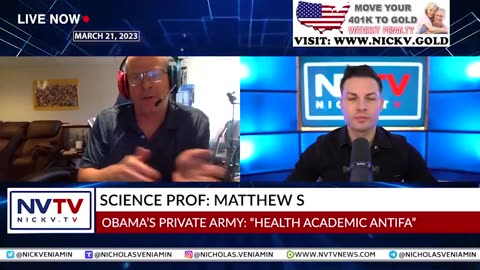 Matthew S with Nicholas Veniamin: These are the FANATICS. This is the ACADEMIC ANTIFA