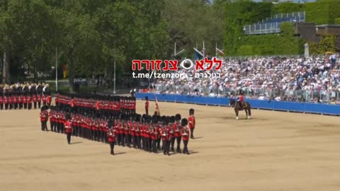 Fainting amongst members of the British "Royal Guard" 💂‍♂️
