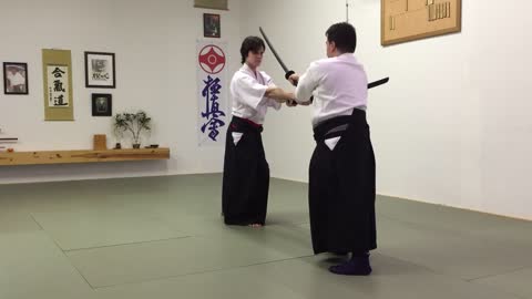 2nd kyu tachi-waza test