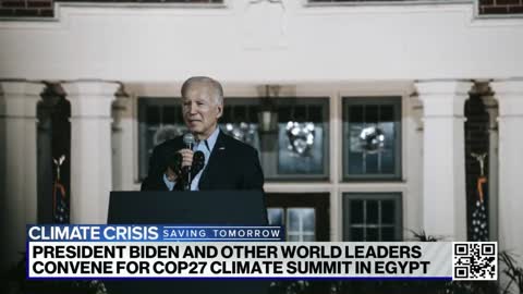 Biden to deliver remarks at COP27 climate summit | ABCNL