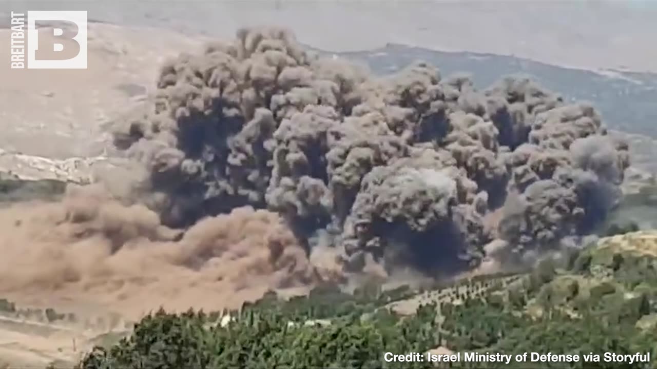 KA-BOOM! EXPLOSIVE Footage of Israel Clearing Minefield