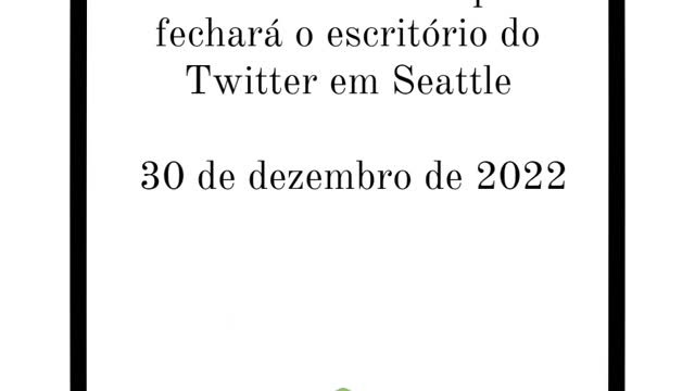 Musk confirmou que fechará o escritório do Twitter em Seattle