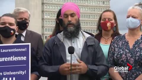 Candadians Frighten The S*** Out Of Justin Trudeau At His Rally For Freedom (29th August 2021)