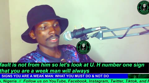 Signs You Are A Weak Man