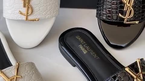 YSL Saint Laurent Slipper