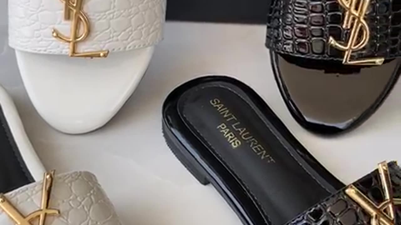 YSL Saint Laurent Slipper