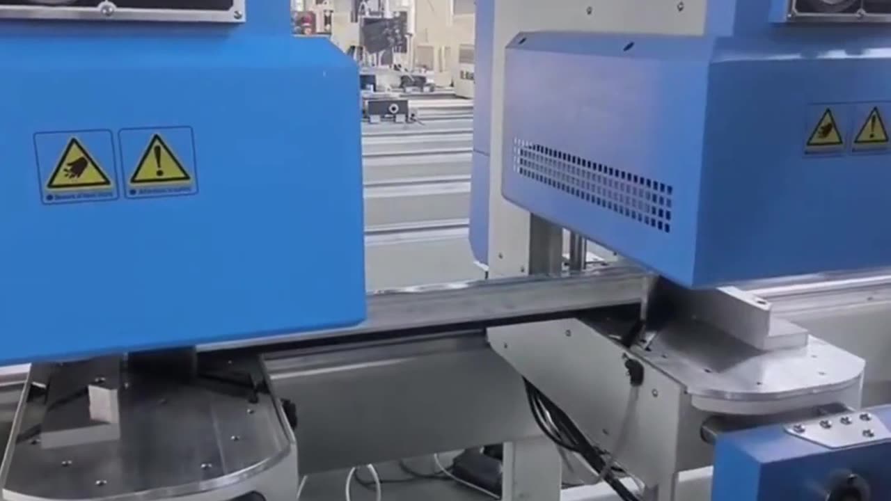PVC double head seamless welding machine #pvc #welding #pvcwindows