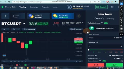 Stormgain crypto trading