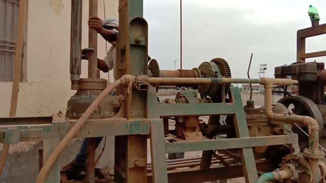 Extracting water from the ground in India