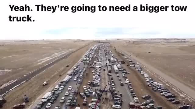 The Aerial Video from Coutts Crossing in Canada Is AMAZING!