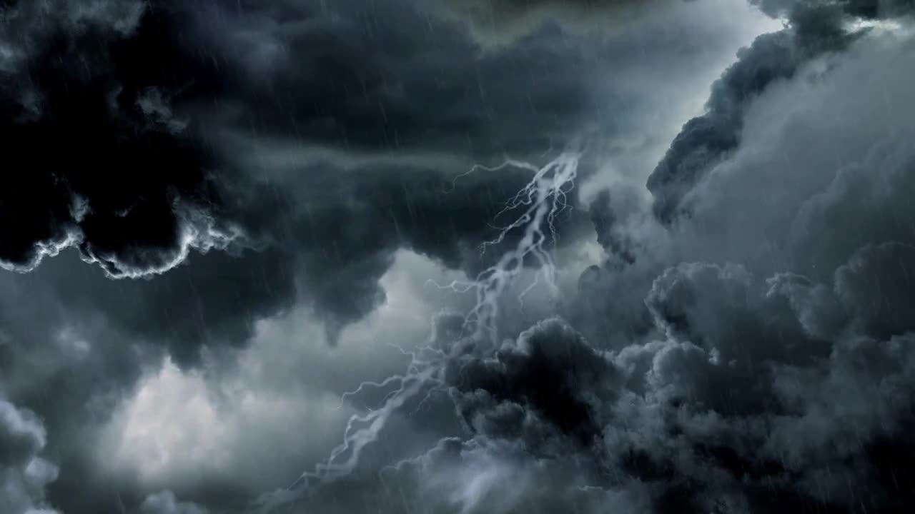 Lightning video background