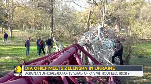 Russia fires over 100 missiles; CIA Chief meets Zelensky in Ukraine | Latest News | WION