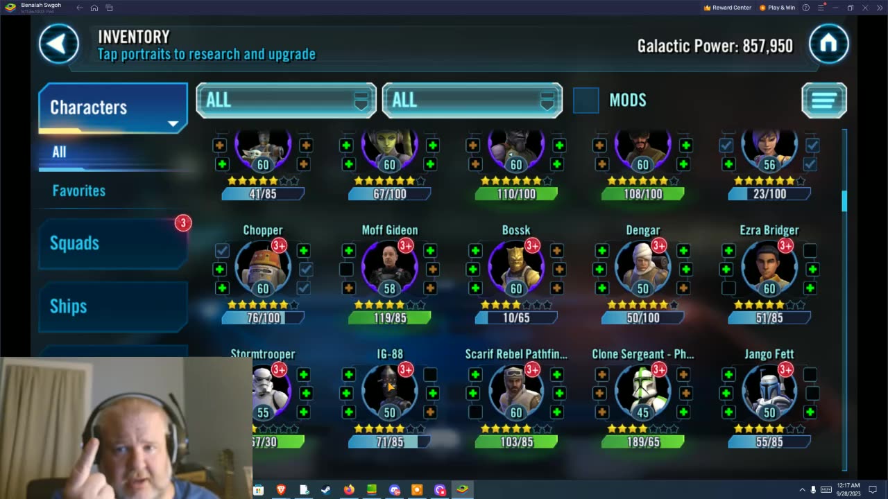 Star Wars Galaxy of Heroes F2P Day 154