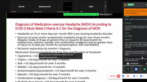 ST5.35 year old lady with headache Norhan