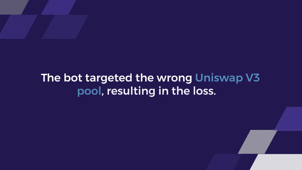 MEV Bot Mishap: $400k Lost in Erroneous Transaction