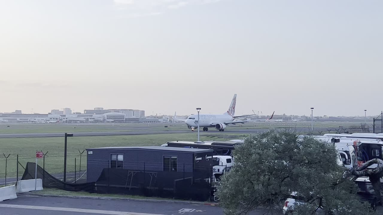 Sydney Airport Sunday night