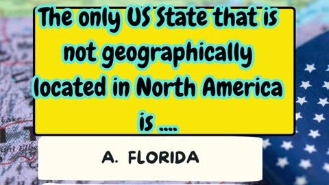 Trivia Quiz. Geography of USA 2.