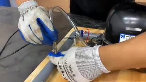 Make water pump from old fridge compressor