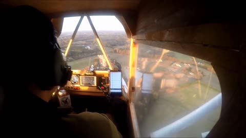 fall flying in the ultralight!