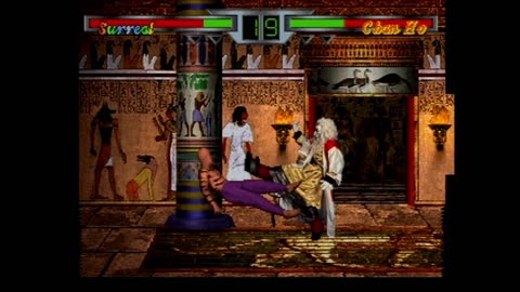 Thea Realm Fighters - Atari Jaguar - Alpha prototype gameplay