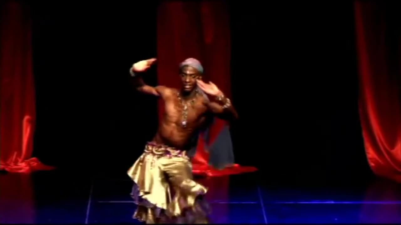 Rachid Alexander, Male Belly Dance, Nancy Ajram Mistaniyak رقص شرقي