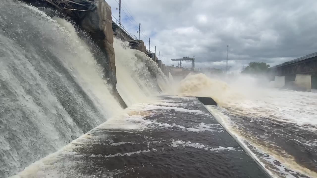 Rushing Water Powerful Nature ASMR
