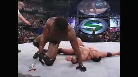 (2001.08.19) Booker T vs The Rock – WCW Title Match - SummerSlam 2001 - WWF