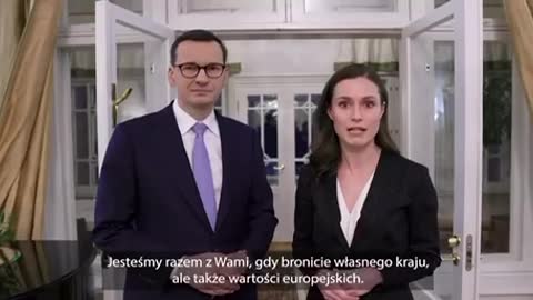 The Prime Ministers of Poland and Finland appealed to Ukrainians.
