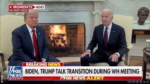 Biden và Trump gặp nhau tại Phòng Bầu dục để đảm bảo chuyển giao quyền lực một cách hòa bình
