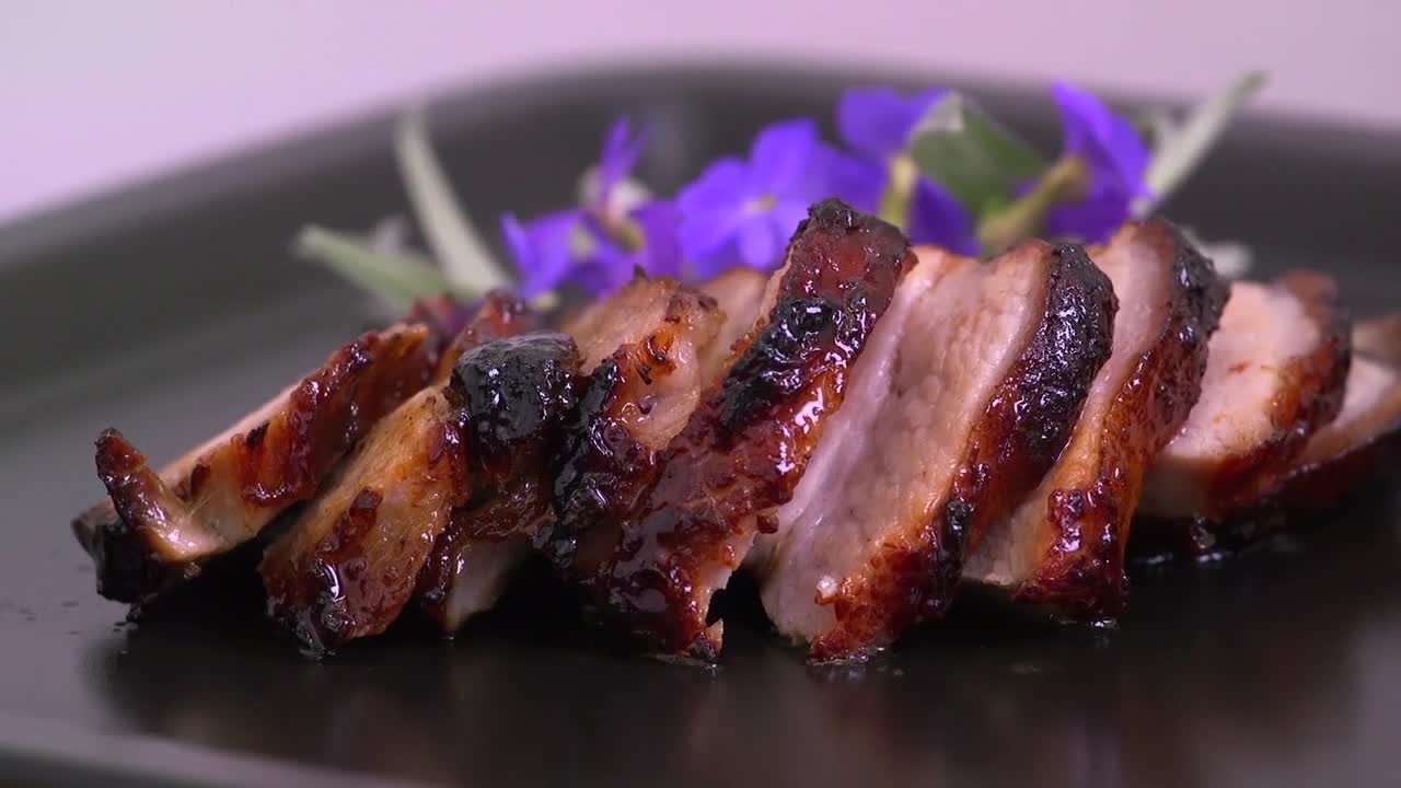 Fry both sides of the steak for two minutes