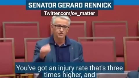 Testimony in Australian Parliament about COVID vaccine facts