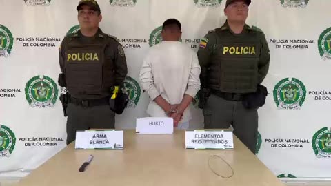 Captura de Ladrón de cadena de oro en Bucaramanga