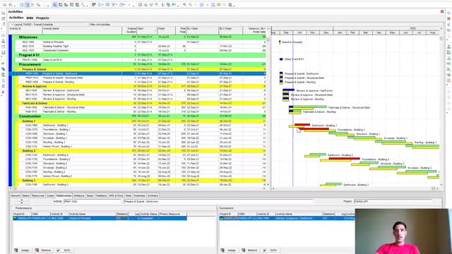 How to Build a P6 Schedule from Scratch - Part 10: Comparing Schedules