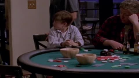 Alan catches Jake playing poker