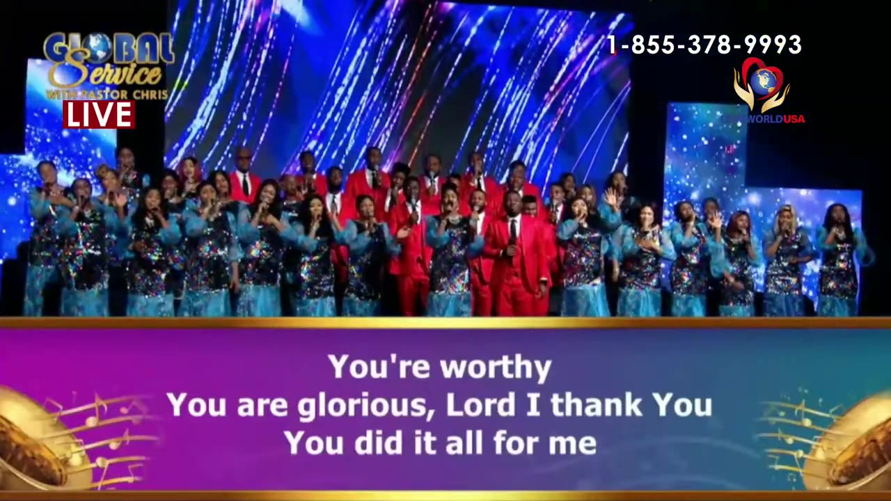 LIVE GLOBAL COMMUNION SERVICE WITH PASTOR CHRIS APRIL 2024