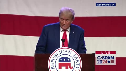 Trump Touts Poll Numbers, Mocks DeSantis And Biden At GOP Lincoln Dinner