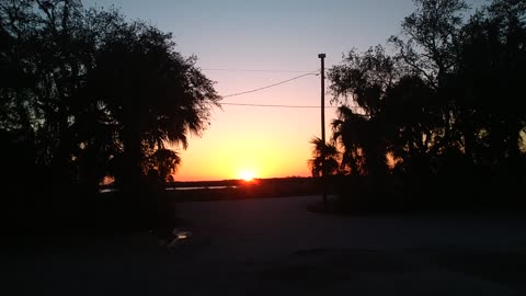 Sunrise from the Gulf of Mexico